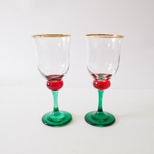 2 x Baroque WINE GLASSES
