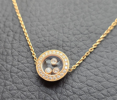Chopard 18k yellow gold happy - gold,
