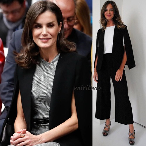 Zara black cape - black, blazer