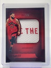 FRED VANVLEET 2024-25 PANINI SILHOUETTE SILHOUETTES PATCH FOTL 1/5 Q4086