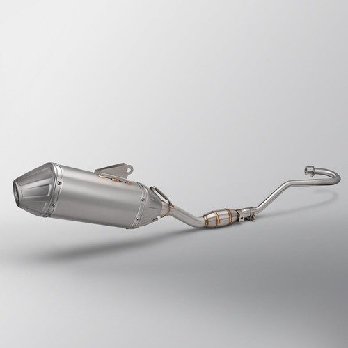 Steel whole exhaust - whole, system