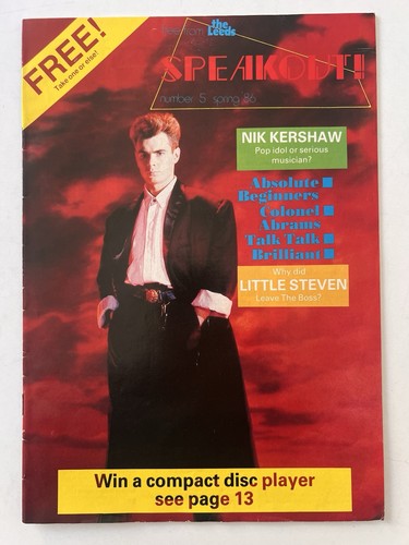 Speakout magazine spring 1986 - magazine,