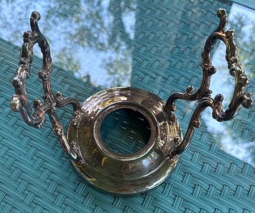 Vintage silver plated tilting - vintage,