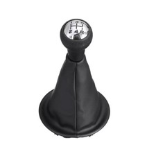 FOR PEUGEOT CITROEN BERLINGO 3 5 SPEED CAR SHIFT KNOB GEAR STICK + GAITER COVER
