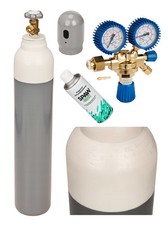 O2 Oxygen Bottle Cylinder 8L 150B MIG WIG TIG Welding Turbo Gas Regulator Spray