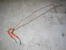 2 x Howard Gem rotovator clutch levers and rods.