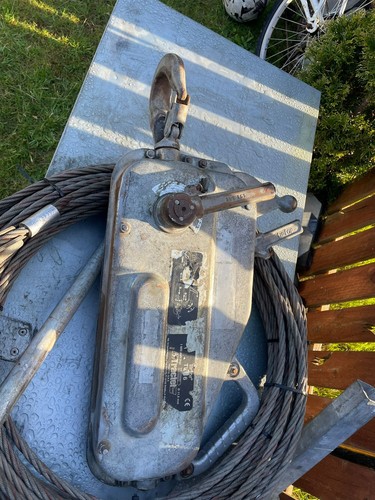 Tractel tirfor winch - tirfor,