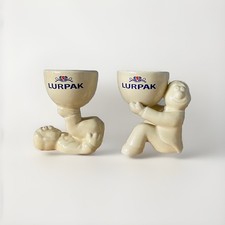 Set Of Two Lurpak Egg Cup