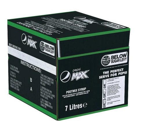 Pepsi max postmix - /, in