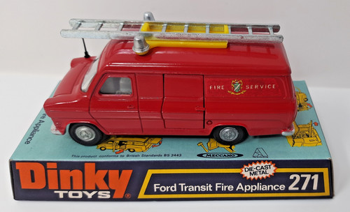 Dinky toys ford transit - ford, fire
