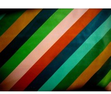 HARLEQUIN X SOPHIE ROBINSON SHERBERT STRIPE VELVET FABRIc Per Meter