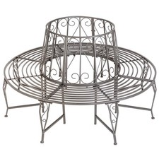 Garden Bench Steel 360ﾰ