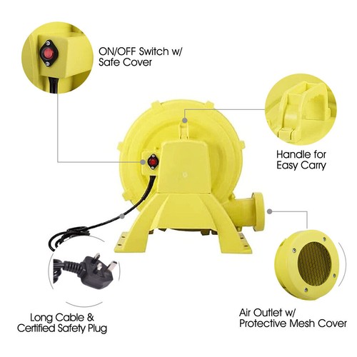 Powered air blower - powered, pump