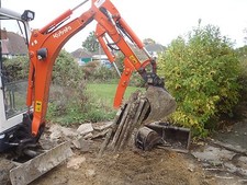 digger excavator log forestry landscaping Hydraulic thumb grab 1.5T - 2.5 ton