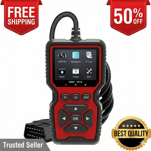 Obd2 scanner live data v519 - scanner,
