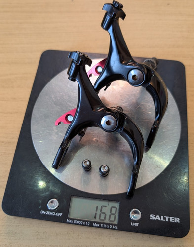 Road bike brake - caliper, 168g