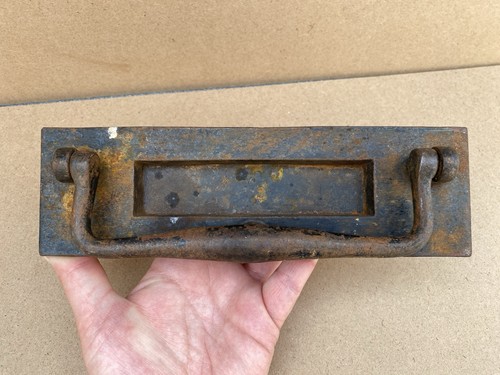 Antique original iron letter - iron,