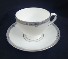 Wedgwood AMHERST Teacup and Saucer. Leigh Shape