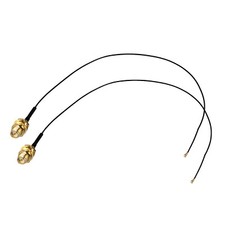 2 x M.2 to RP-SMA Wire Pigtail for NGFF WiFi Wireless Card Antenna Extentension