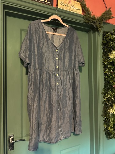 Next size blue denim - size, short