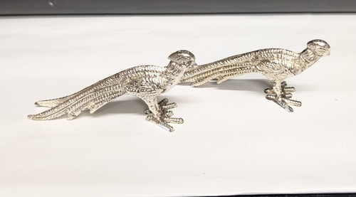 Pair vintage silver - of, silver-plated