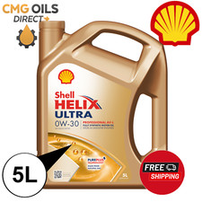 SHELL HELIX ULTRA PRO AV-L 0W-30 FULLY SYNTHETIC ENGINE OIL VW 504.00/507.00  5L