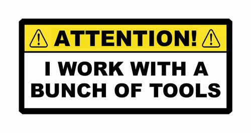 Tool chest box - sticker, =