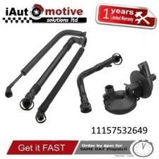 BMW 3 Series 320i 325i E46 M52 M54 Engine CRANK CCV CASE VENT VALVE HOSES KIT
