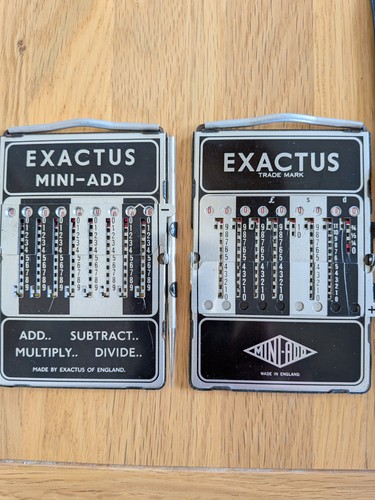 Vintage exactus mini add - vintage, mini-add