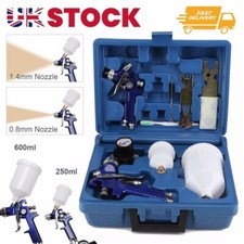 🔥2x HVLP Spray Gun Kit