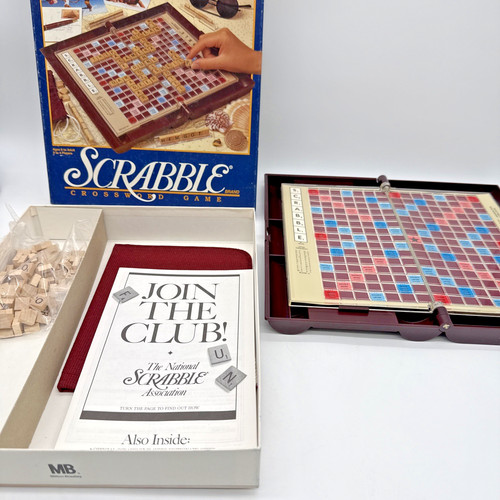 Vintage 1991 scrabble deluxe - 1991,