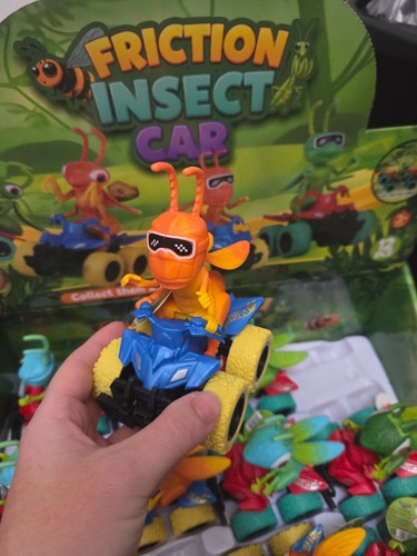 Friction insect car - friction,