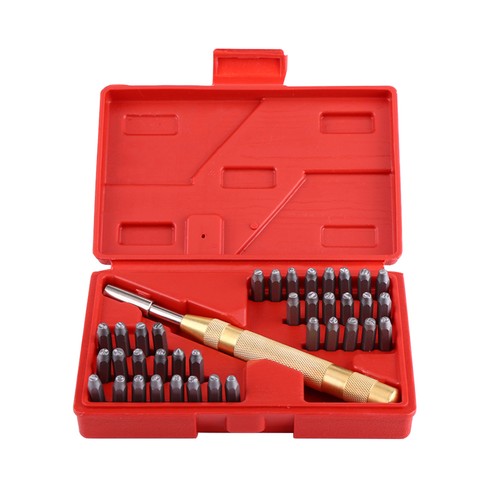 38pc letter steel stamp - letter,