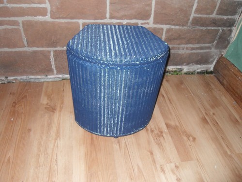 Vintage lloyd loom style table - loom,