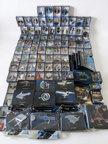 Eaglemoss star trek official - star,