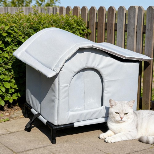 Outdoor stray cat house - outdoor,
