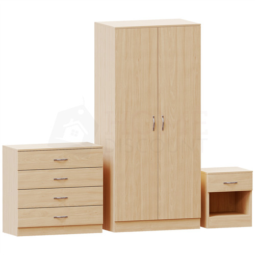 Pine chest drawers bedside - of,