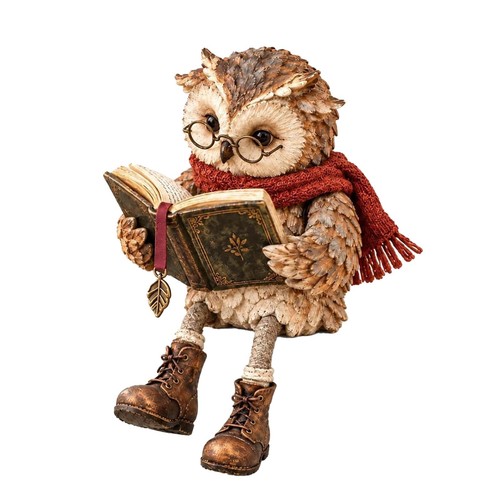 Reading owl shelf - reading,