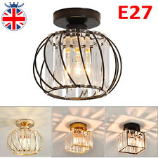 Modern LED Crystal Ceiling Light Chandelier Living Room Hallway Pendant Lamp