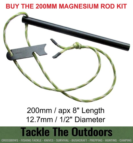 Giant firesteel magnesium rod - magnesium,