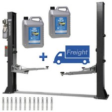 Two Post Car Lift Ramp - Twin Busch 2 Post Lift - Electronic release 4.2T TW242E