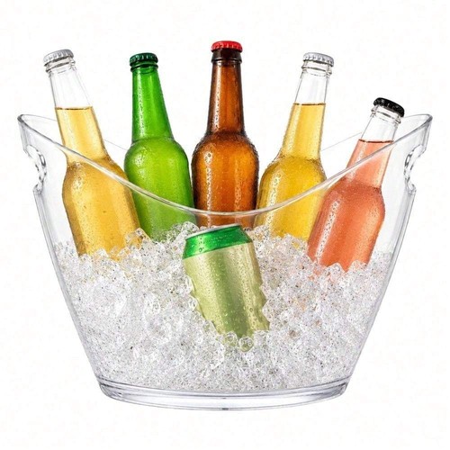 4pcs plastic ice bucket - plastic, set