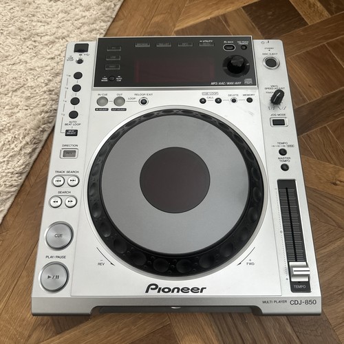 Pioneer cdj 850 silver single - silver,