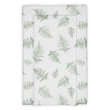 Baby Changing Mat – Fern Watercolour Design  Padded Waterproof Soft & Wipe-Clean