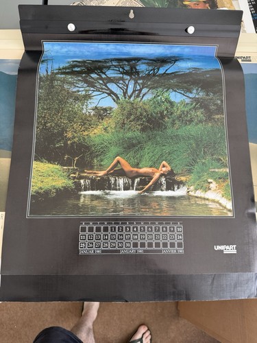 Unipart calendar 1981 - unipart,