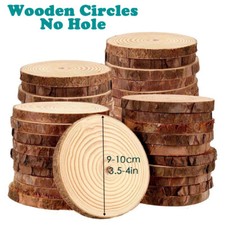 20pcs natural wood slices - 5/10/20pcs,