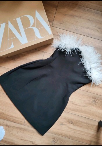Brand new zara strapless - zara, black