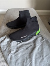 Balenciaga Sock Runner Trainers Black, UK Size 8