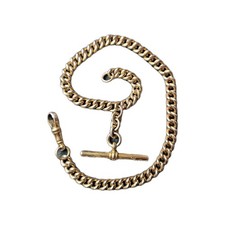 Antique Gold Filled Albert Chain.