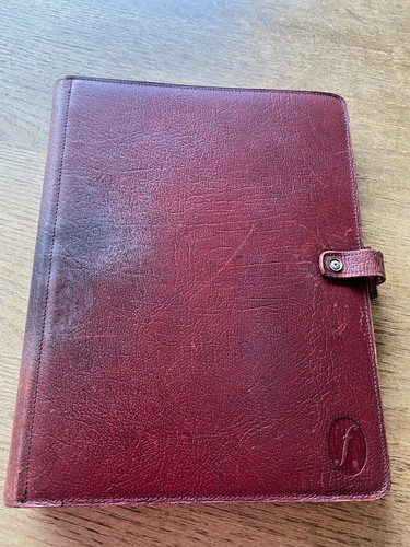 Vintage filofax dx1 clf - dx1, 7/8